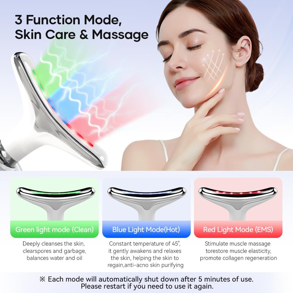 Face & Neck Massager With Vibration