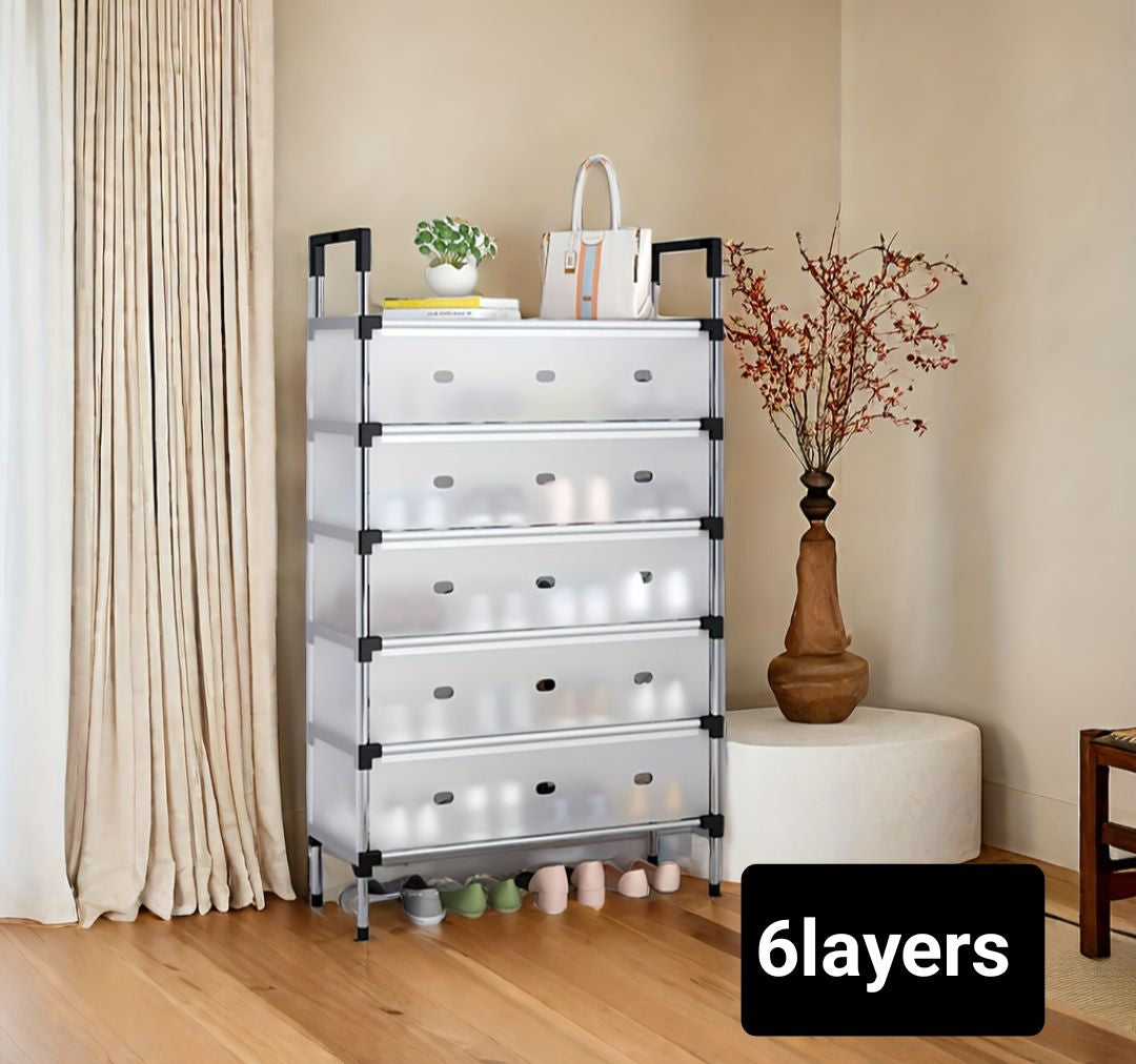 Heavy Duty Dust Proof  Shoes Rack